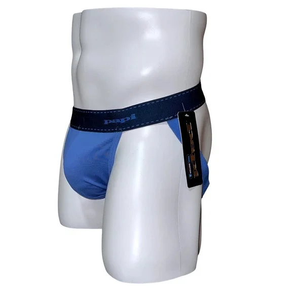 Papi Cool Motion Jockstrap Blue Size XL (40-42) NWT - Picture 5 of 10